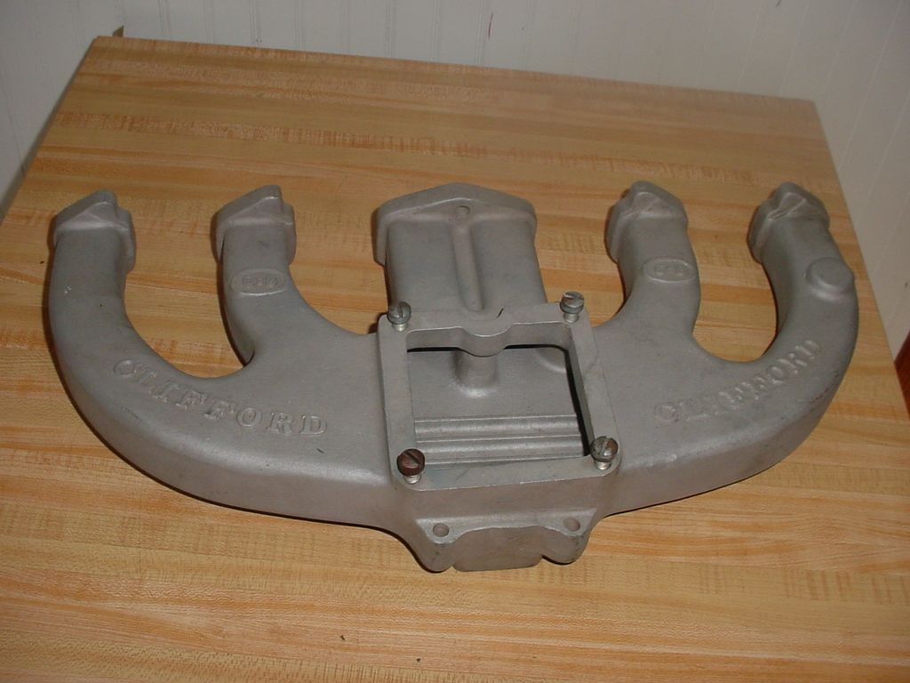 [SOLD] new aluminum clifford 225 slant six /6 four 4 barrel intake